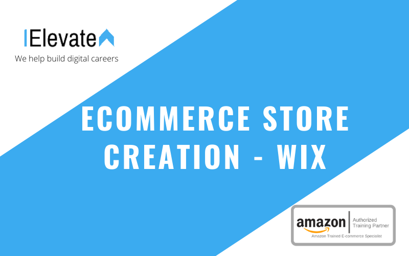 Ecommerce website creation with wix